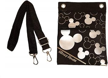 Disney Mickey Mouse Character Authentic Licensed Mini Shoudler Bag Silver