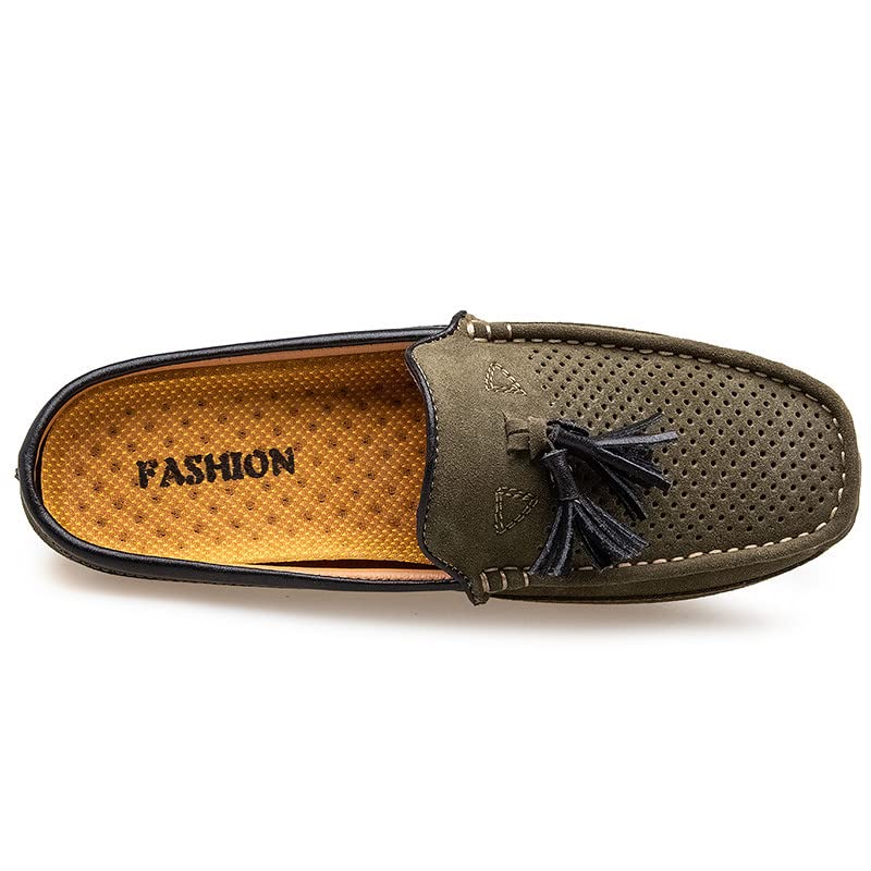 Santimon Men's Mules Slippers Slip-On Loafers Casual Half Loafers Shoes Backless Shoes3