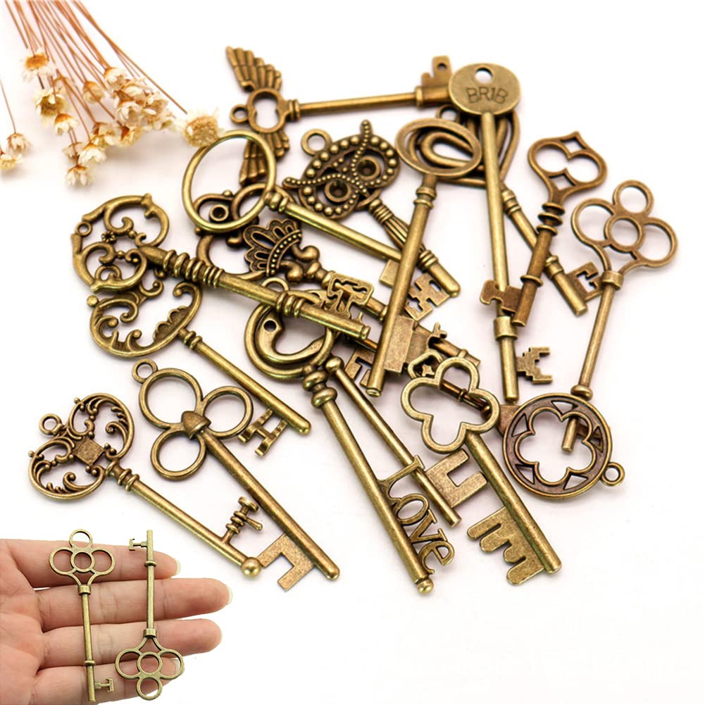 Charms - Chiavi Color Bronzo - Materiali - Bigiotteria - Di Mad Abo - Foto 5