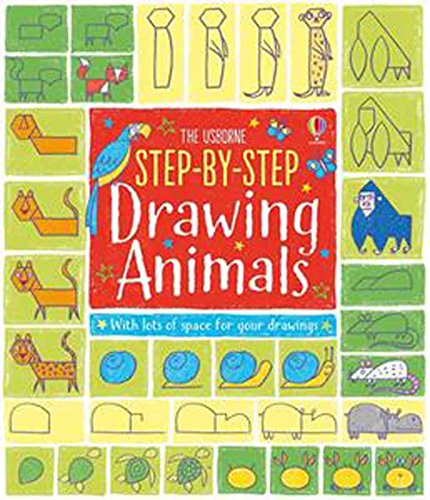 Step-by-Step Drawing Animals 0794534619 Book Cover