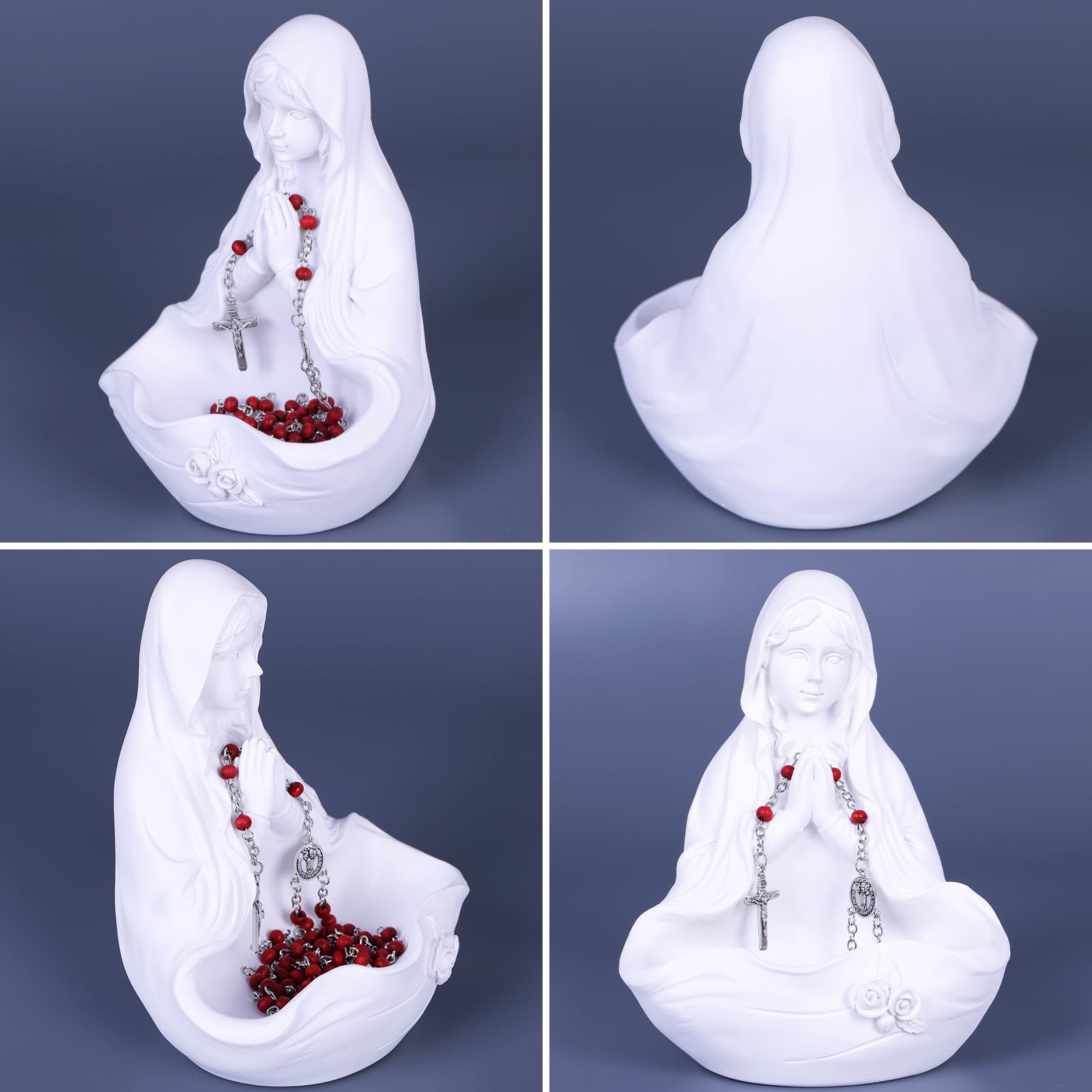 LUNA SEA J マリア像ロザリオホルダー白　アクセサリーホルダー LUNA SEA J マリア像ロザリオホルダー白 アクセサリーホルダー