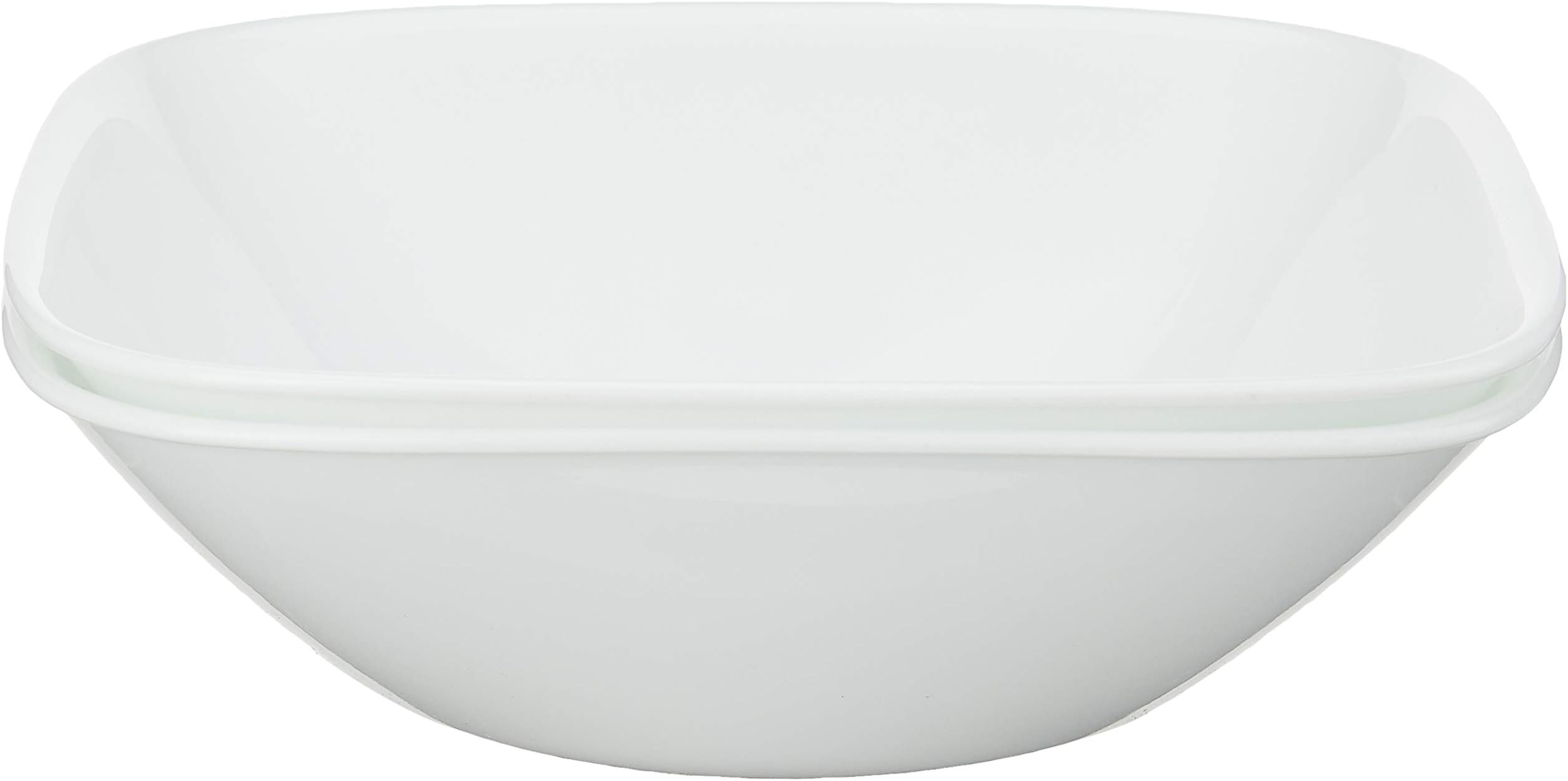 Square Luncheon Dinnerware Sets Bowl, 1-Quart White COMINHKG077965
