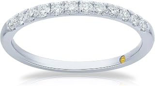 Lab Grown Diamond Wedding & Anniversary Bands for Women | 10K Yellow, White & Rose Gold Certified Diamond Rings, 1/10-1/2 Carat