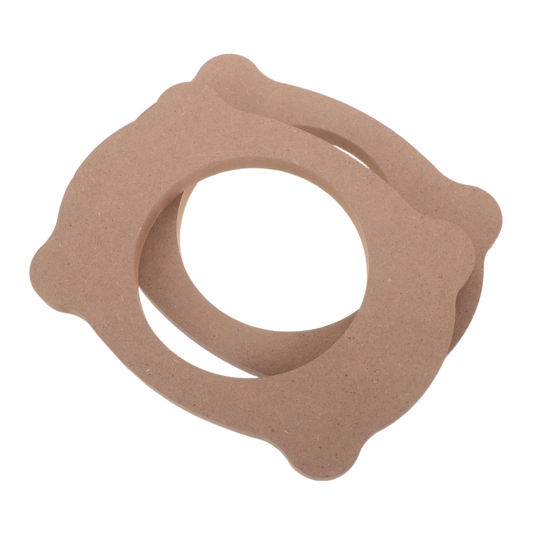 Anillos para altavoces de madera MDF para una máxima estabilidad y absorción en el coche