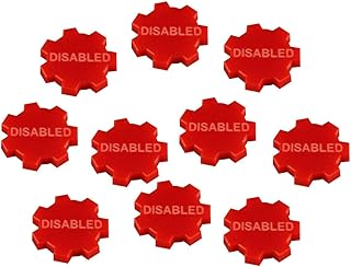 LITKO Disabled Tokens, Red (10)
