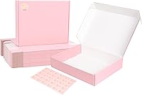 Vista 25 de Cajas de envío medianas de 10 x 8 x 2 pulgadas, paquete de 40 cajas de cartón corrugado marrón para embalaje, envío de regalos para pequeñas empresas