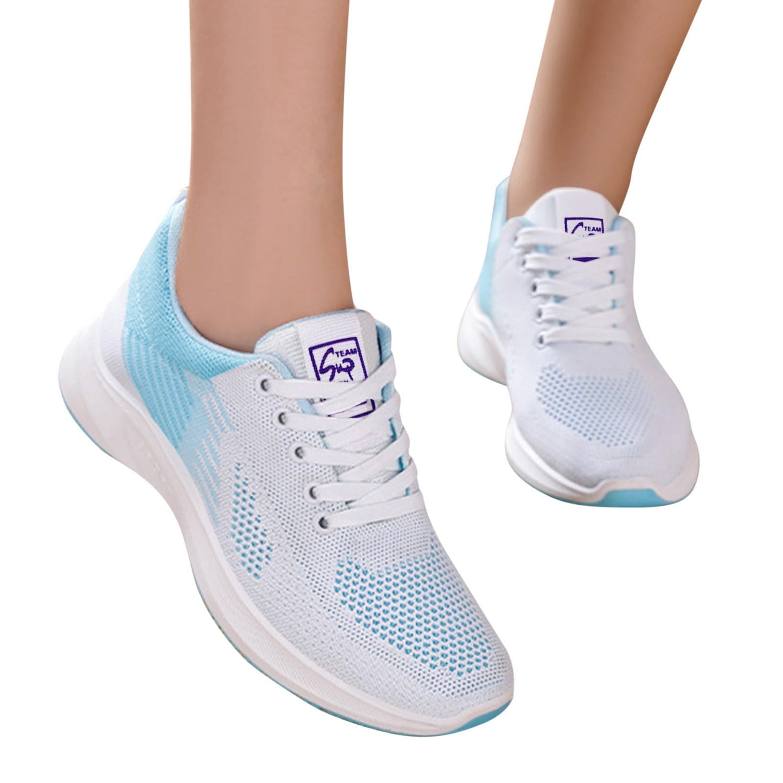 Zapatillas de mujer de verano, plataforma de red, cómodas y elegantes