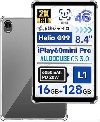 Case for Alldocube iplay60 mini pro 2024 Tablet 8.4, Ultra Thin Clear Soft TPU Cover for Alldocube iplay60 mini Tubro Tablet 8.4Inch