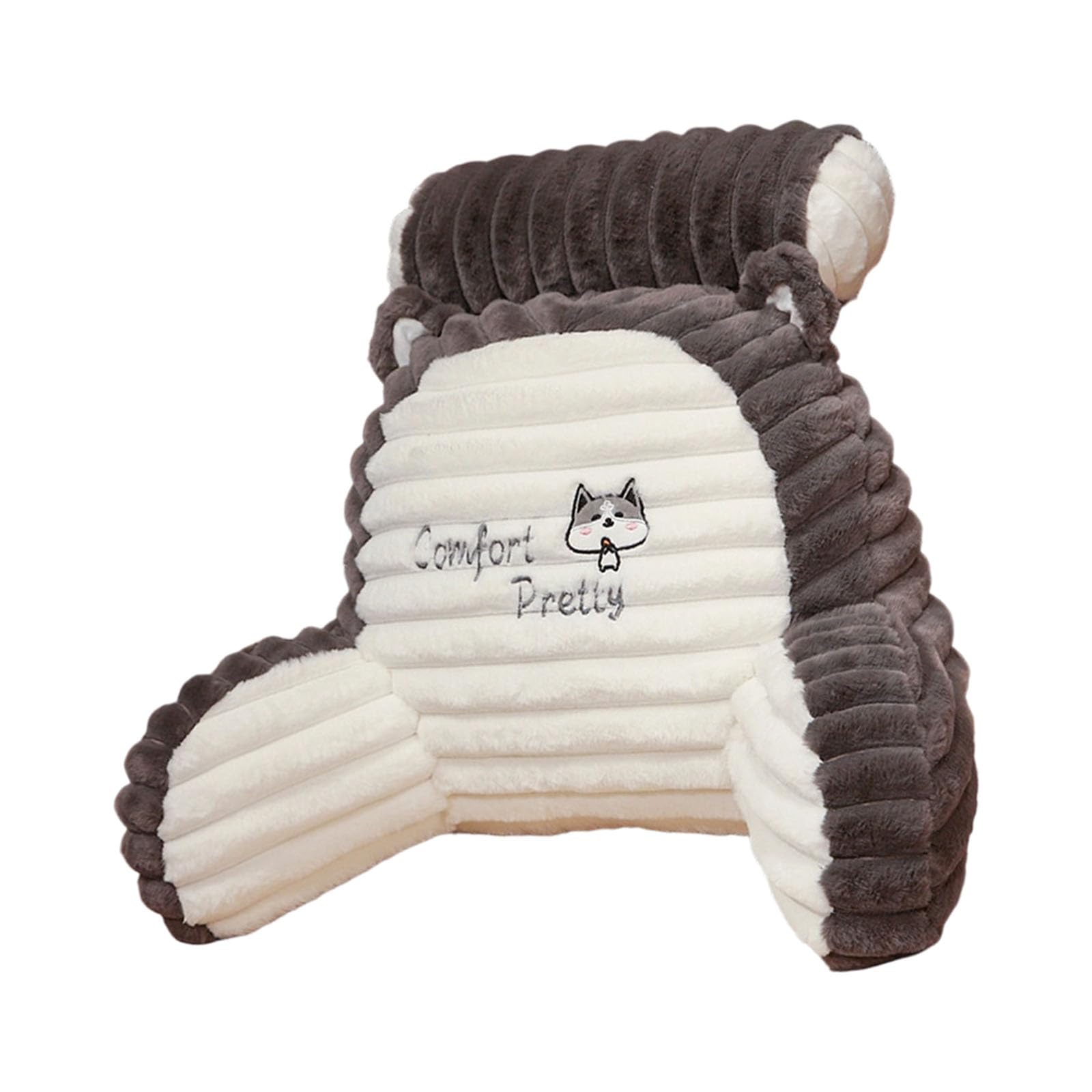 Nucelit Ergonomic Removable Lumbar Pillow Washable Soft Cushion for Home Furniture Removable Backrest Pillow