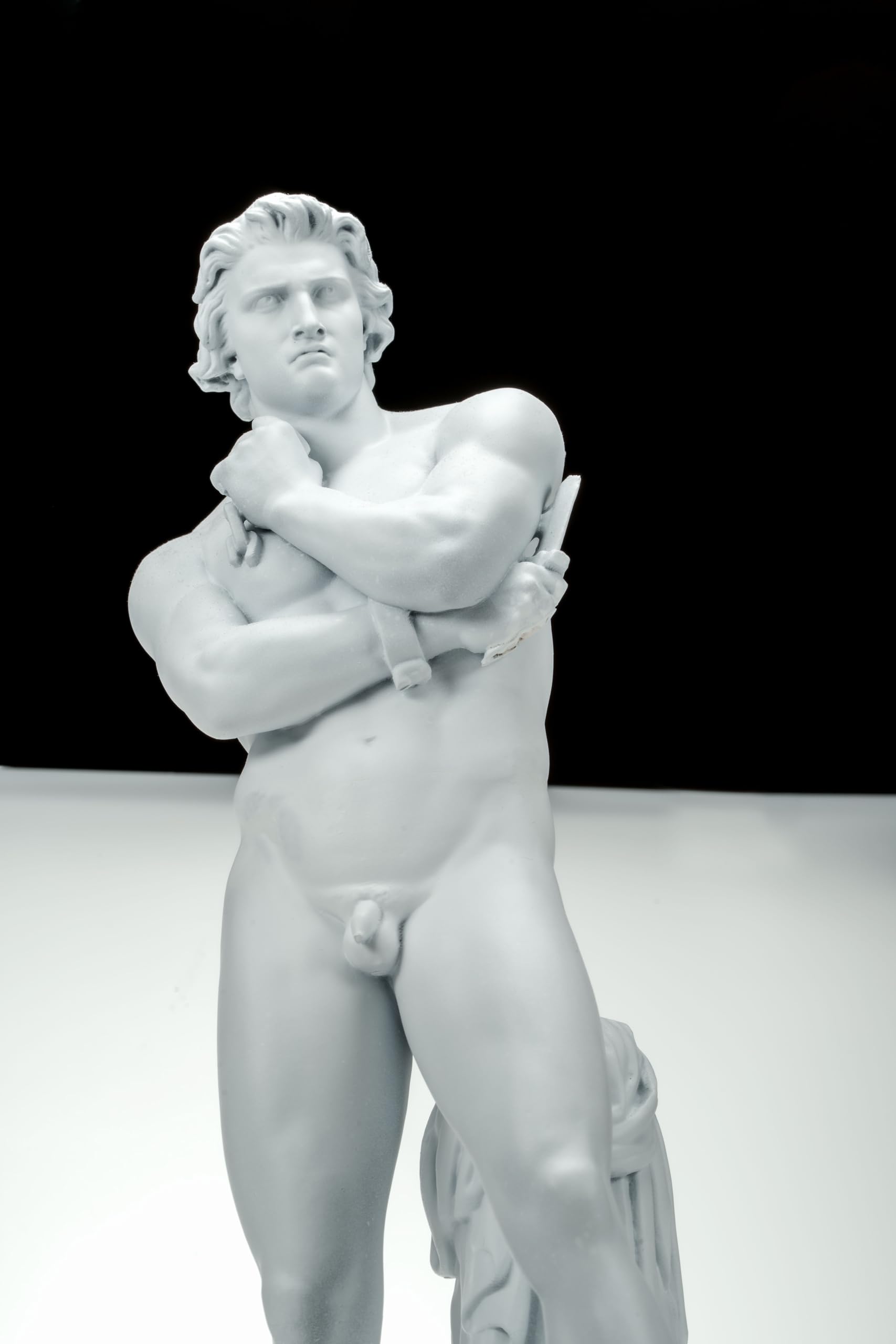 Statue Spartacus Denis Foyatier 28cm en résine pour décoration de salon