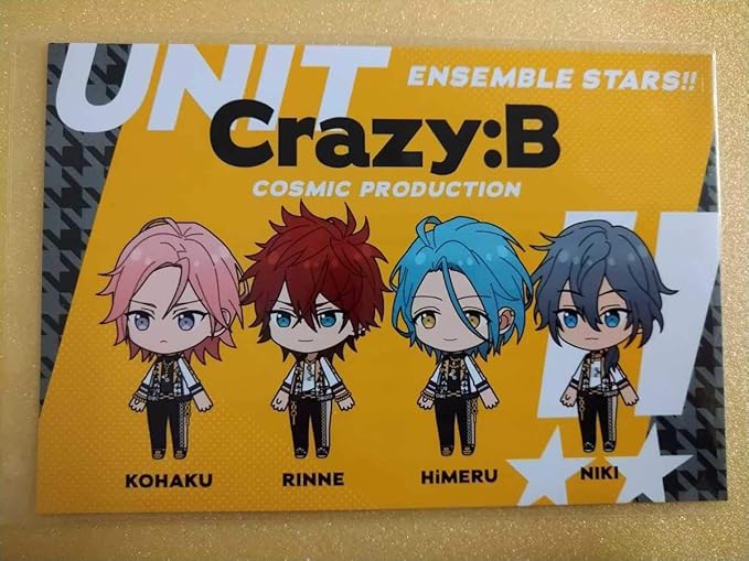Amazon あんさんぶるスターズ アニメイト特典 ポストカード Crazy B 天城燐音 桜河こはく Himeru 椎名ニキ あんスタ 購入特典 クレイジービー おもちゃ おもちゃ