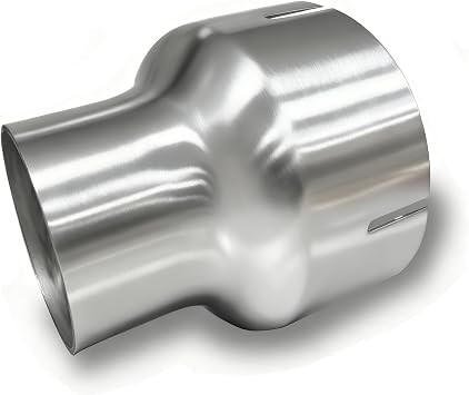 ID 2.5 to OD 4 Exhaust Adapter Stainless Steel Reducer