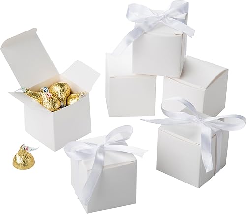 Miniatura 4 de Caja Awell de corazones y caja de 2" x 2" x 2" con moño