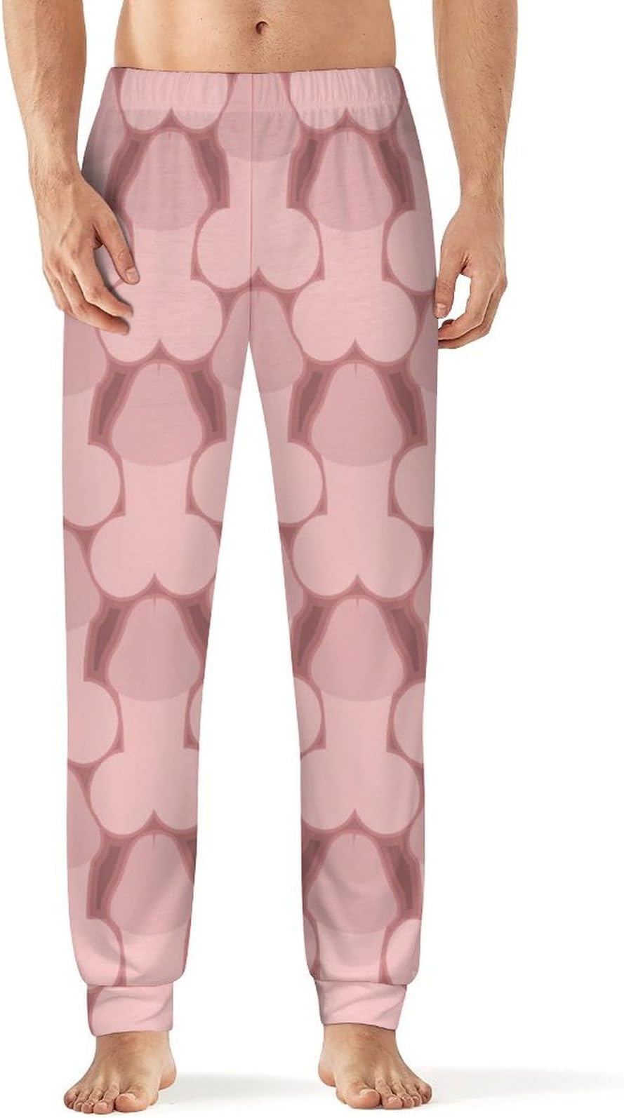Male Body Penis Men’s Pajama Pants Sleep Lounge Pants PJ Bottoms