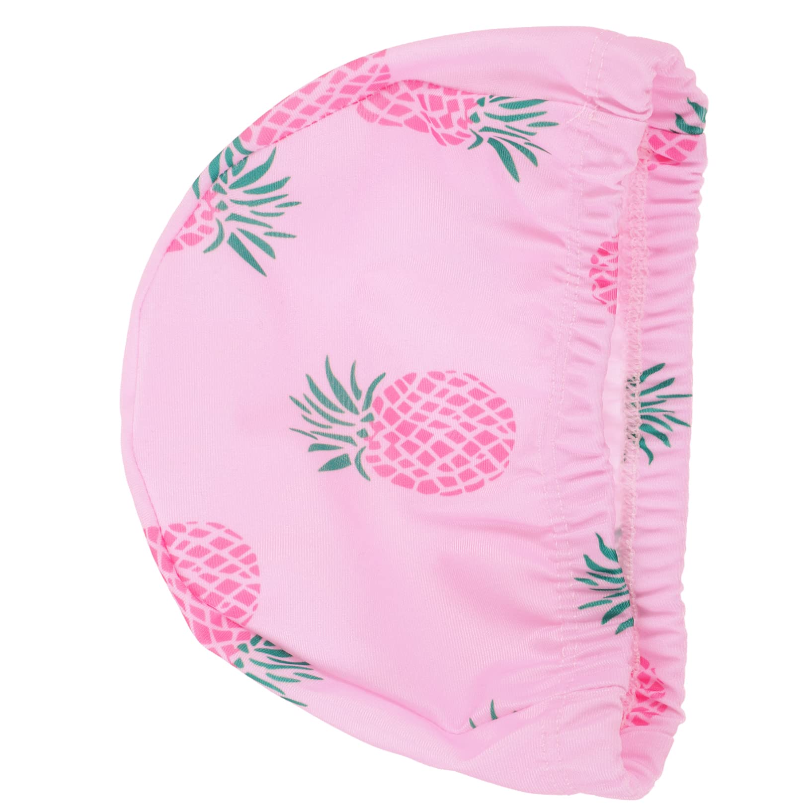 BESTonZON 3 Series Gorro De Natación Infantil con Diseño De Piña Gorro Flexible Y Transpirable para Piscina Y Natación Cómodo Y Seguro para Cabello 2 Piezas X 3