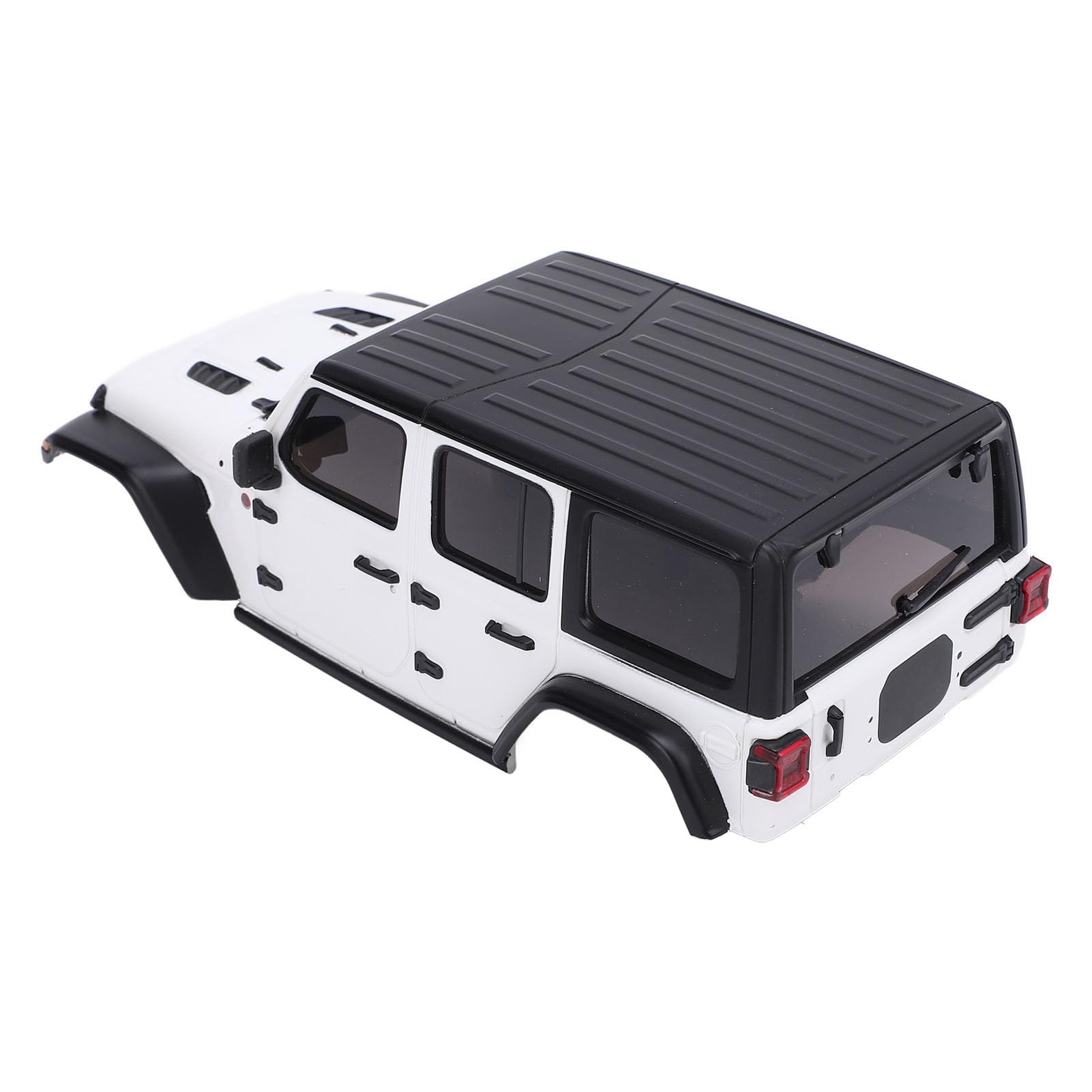 Pongnas Pokrowiec na karoserię RC do Samochodu Zdalnie Sterowanego Axial SCX24 /24 | Część Ulepszająca z Twardego Plastiku (WHITE)