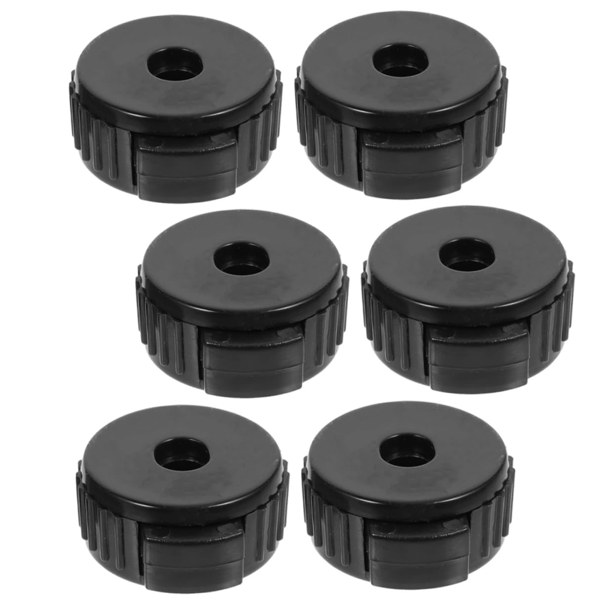 ifundom Cymbal Quick Assembly Nuts 6 Pack Drum Set Caps Quick Removal for Easy Cymbal Replacement Sturdy Material