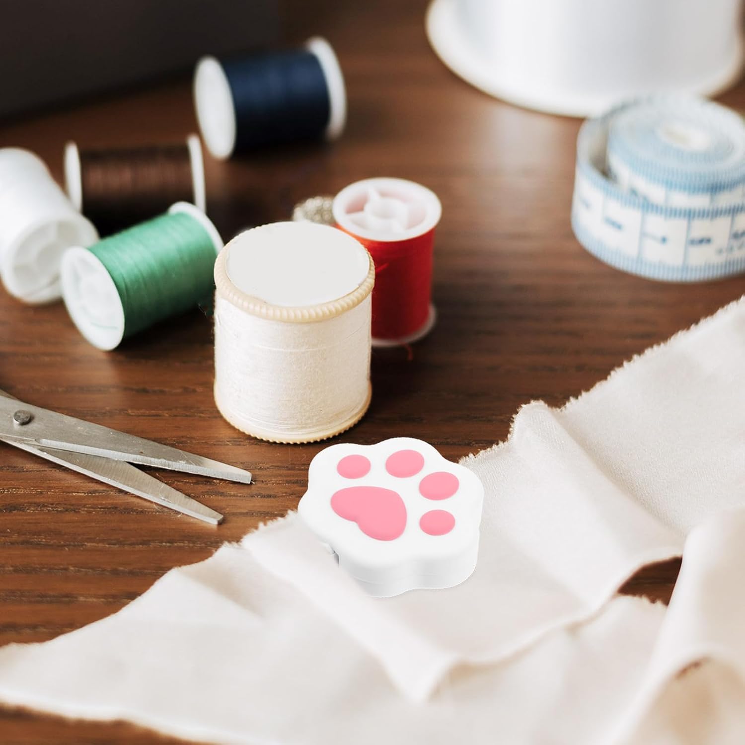 COHEALI Retractable Small Tape Measure Cat Paw Design Soft Body Measuring Tape for Sewing and Crafts for Tailoring and Dressmaking