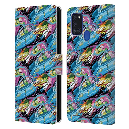 Étui portefeuille Rick and Morty pour Samsung A21s protégeant l'écran et rangeant vos cartes