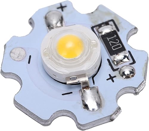 Miniatura 8 de ViaGasaFamido Chip LED de 25 piezas, chip de fuente de luz de 0.5 W 5 V con placa de aluminio, bombilla LED de alta potencia para bombilla de maíz