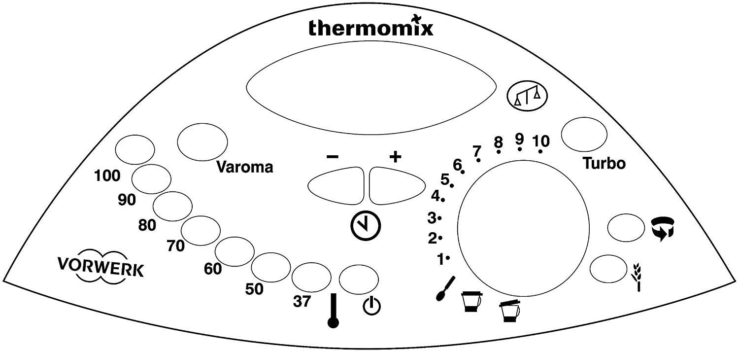 Thermodernizate Vinilo Adhesivo para Reparar Panel de Control TM31 (Blanco)