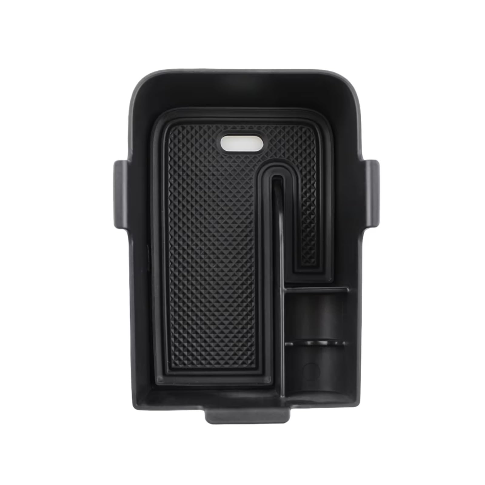 YBVFCDE Armrest Organizer Tray Compatible With For Fiesta 2017-2024 Car Center Console Organizer Storage Interior Armrest Storage Box Parts