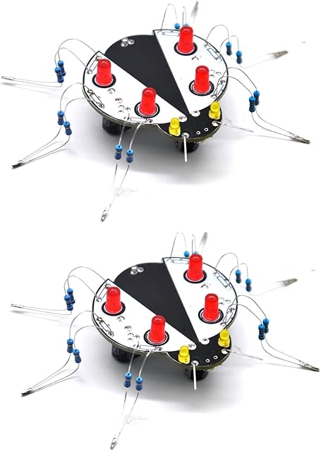 Gikfun Ladybug Electronic Soldering Practice DIY Kits for Child's Gift Adults Kids STEM Practice Science Project GK1021
