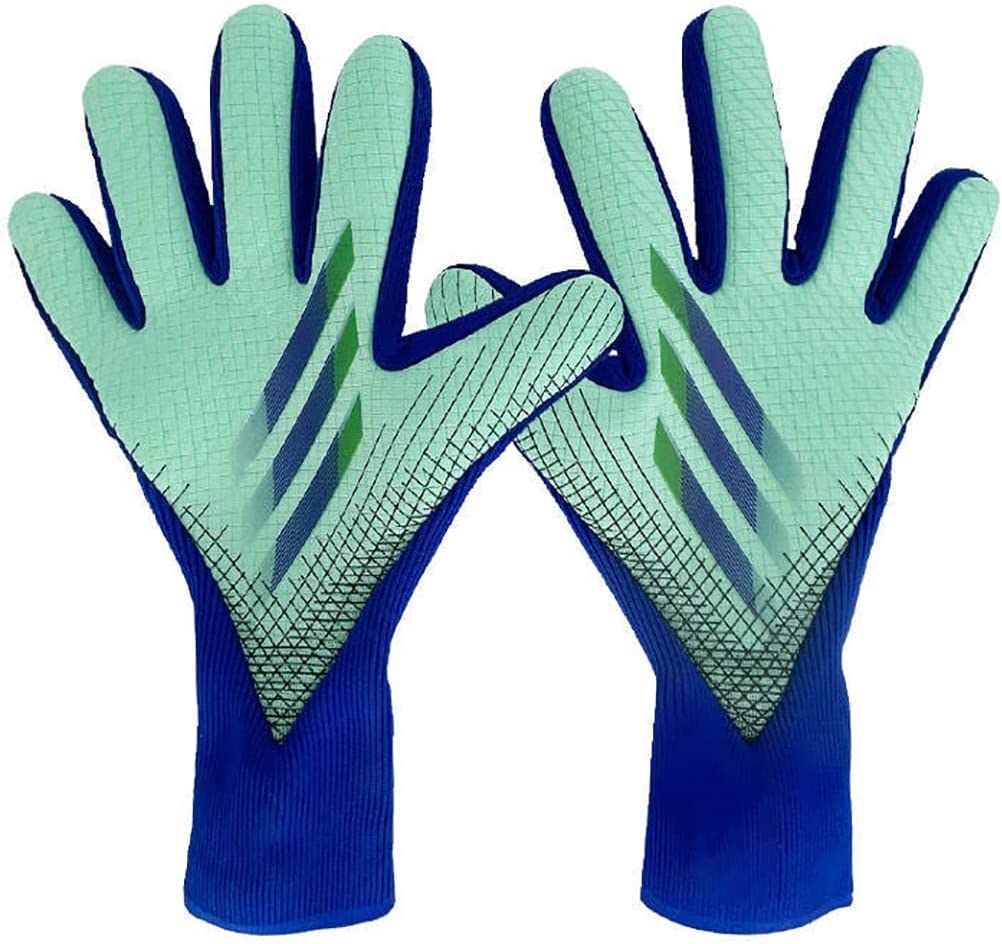 Gants de gardien de but de football taille 10 avec protection renforcée des doigts