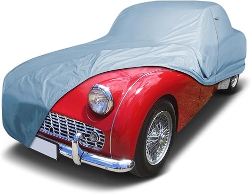 iCarCover Funda prémium para automóvil Triumph TR3 1955-1962, resistente, impermeable, para todo tipo de clima, ajuste personalizado, para Serie Z