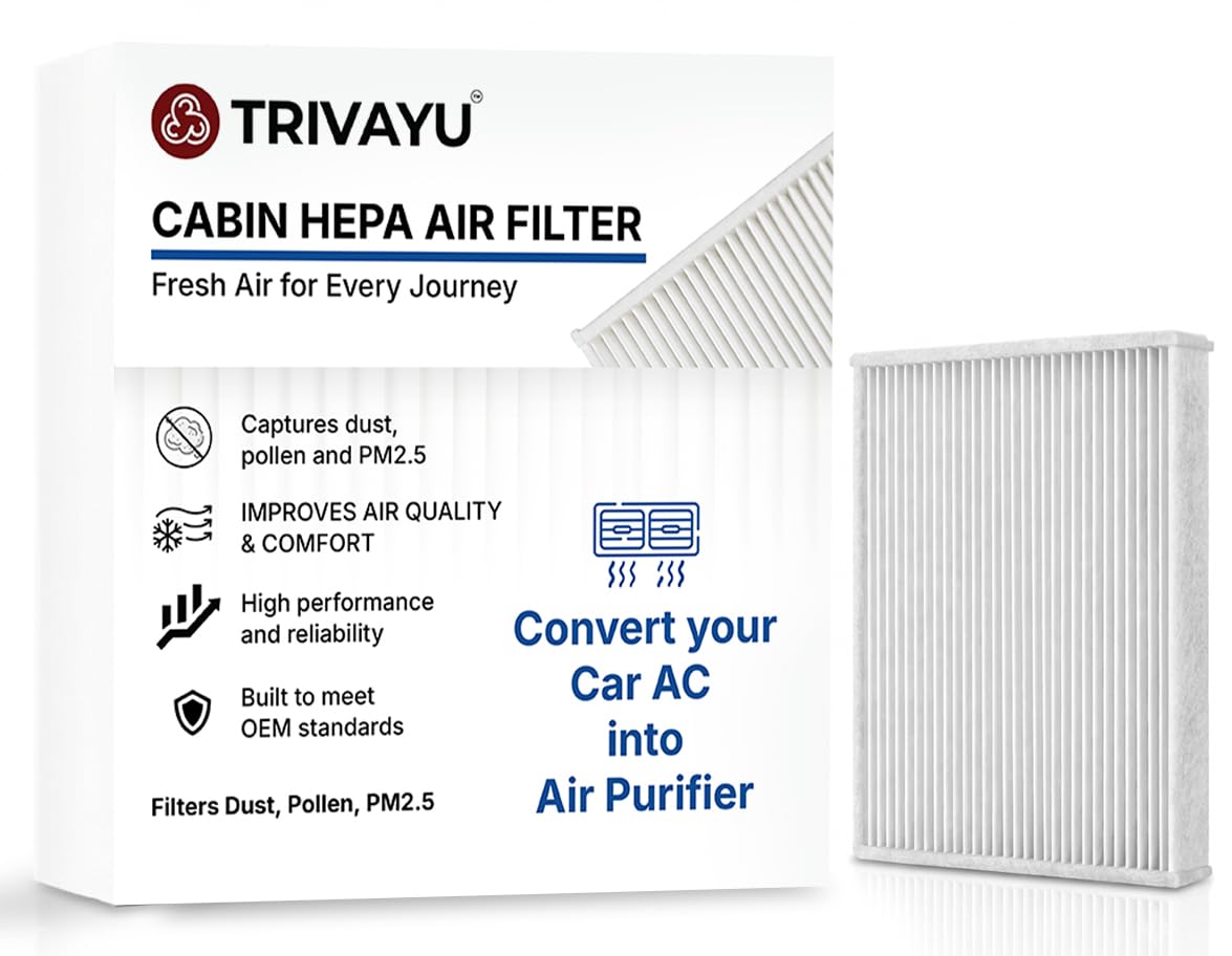 Car AC Cabin Filter with HEPA for Hyundai Verna Fluidic (2015) | PM2.5 Dust Filter | Fresh Cabin Air | Easy DIY Installation | Pack of 1-image-48