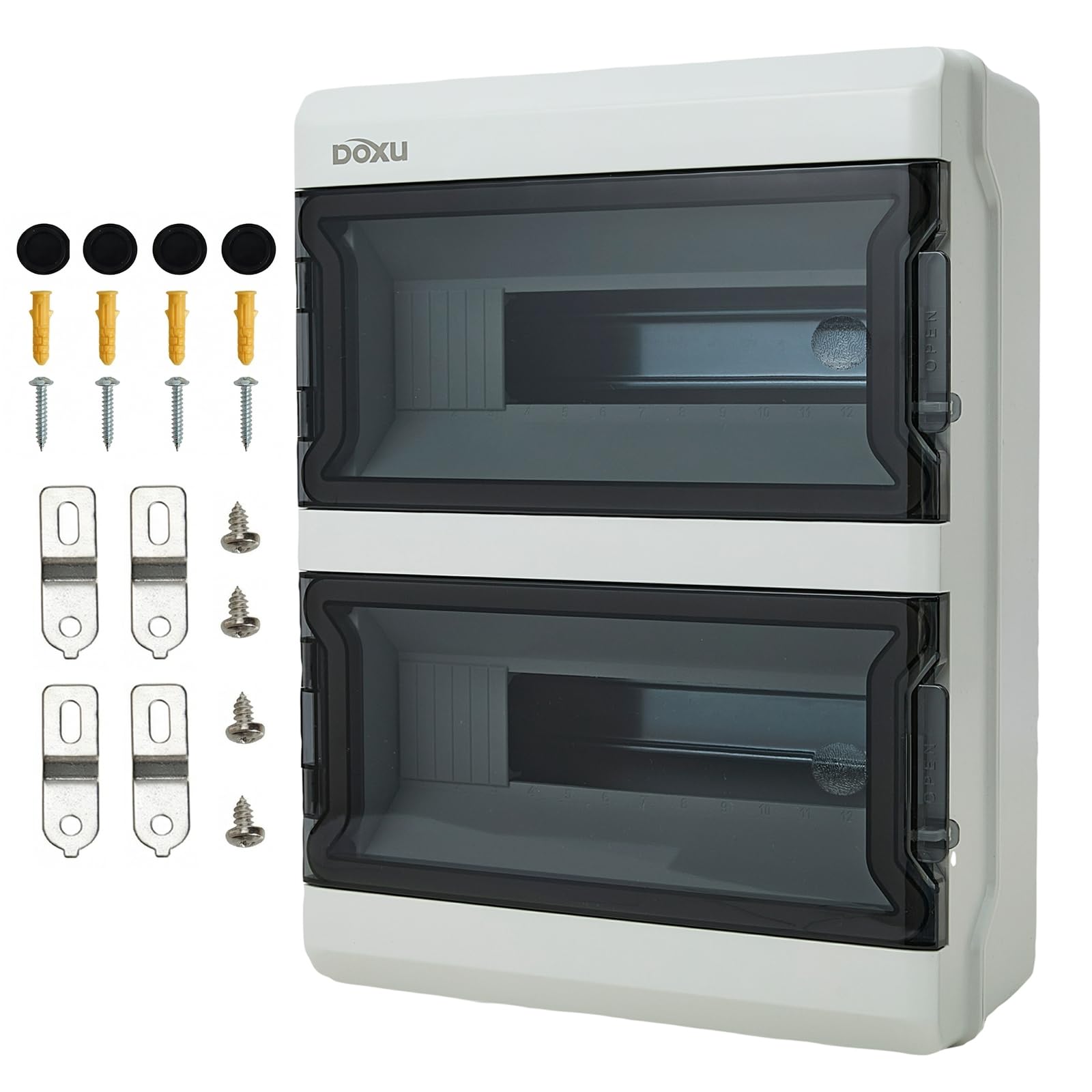 DOXU IP66 Electrical Box - 4 Circuit Protection -16
