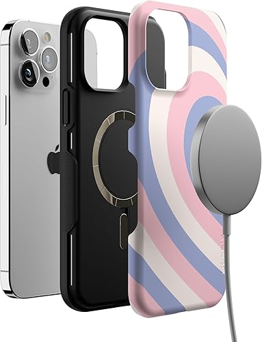 Miniatura 314 de Casely Funda para iPhone 13 Pro Max Compatible con MagSafe Fuera de las líneas Funda de marcador Crayola