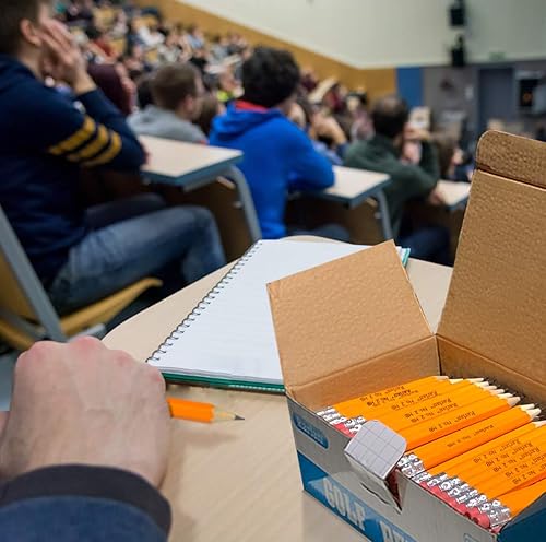 Miniatura 6 de Lápices de golf con borradores, 2 HB, preafilados, paquete a granel de 200 unidades
