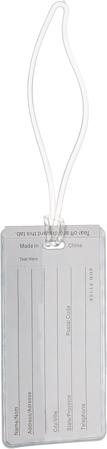  | Lewis N. Clark Tag: Travel Accessories, Cruise Luggage Tags for Women + Men, Luggage Identifiers + Name Tag, Pink | Luggage Tags