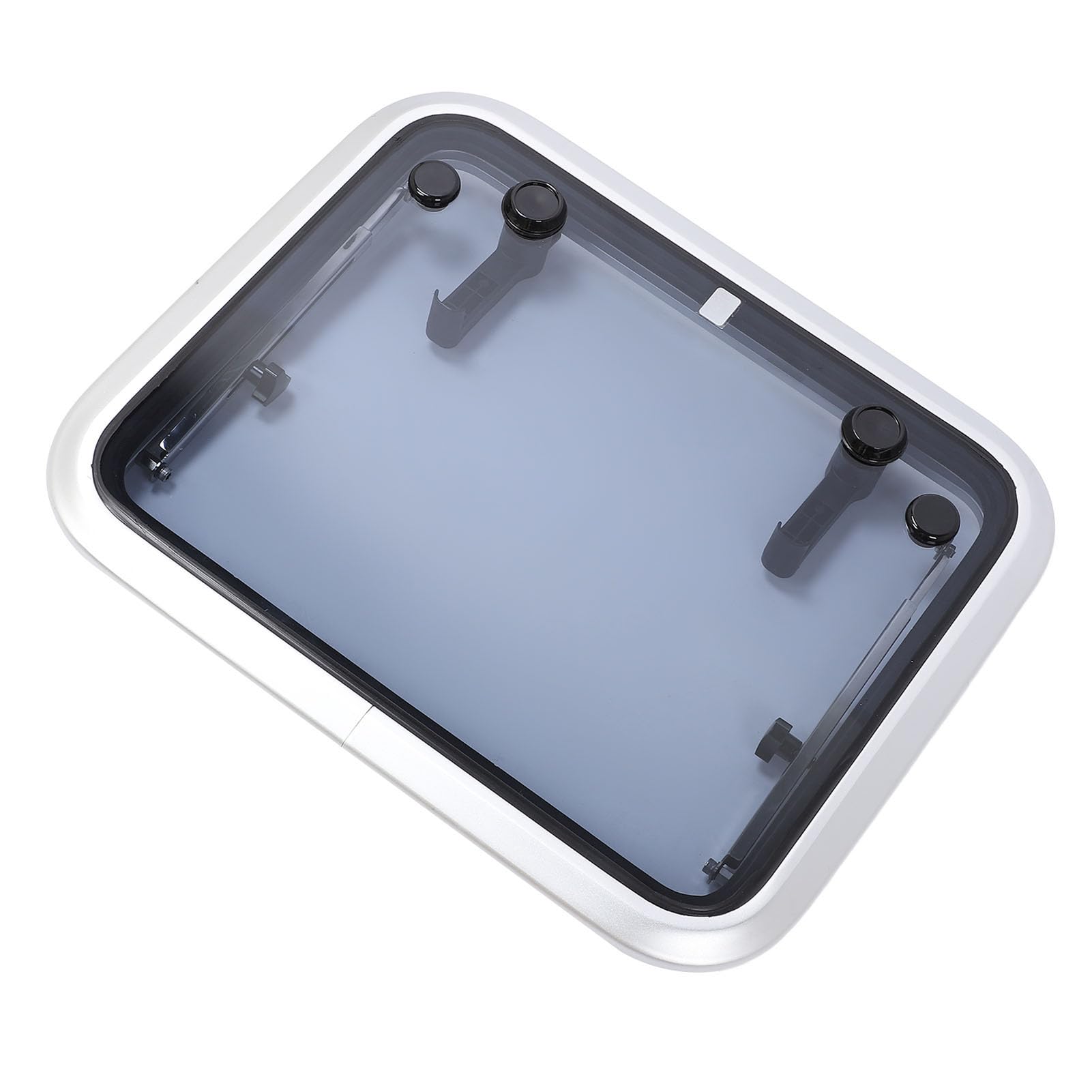 Keenso Okno Bulajowe ze Stopu Aluminium, Portlight 19 X 23 Cali, Push Out