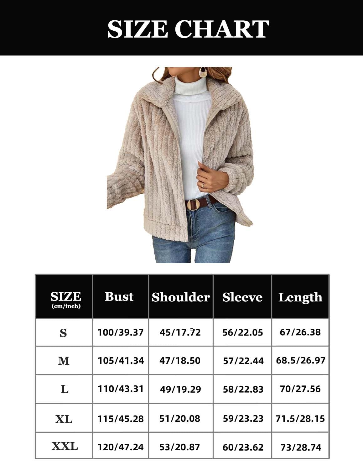 Mujer Abrigo Cálido de Forro Polar Chaqueta Manga Larga Elegante Abrigos Corta de Piel Sintética Invierno