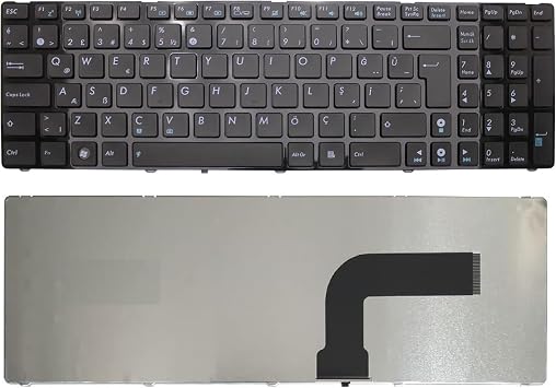 Notebook Klavye - AS-011 - Siyah-Işıksız - VivoBook F75 Muadili ile uyumlu