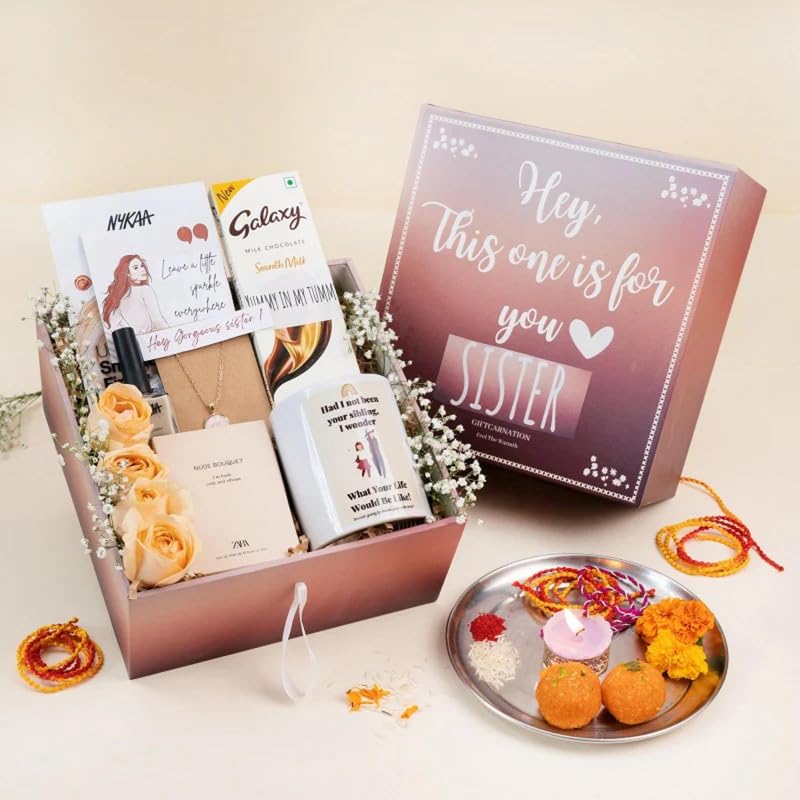 Giftcarnation Rakhi Gift Hamper for Sister-image-29