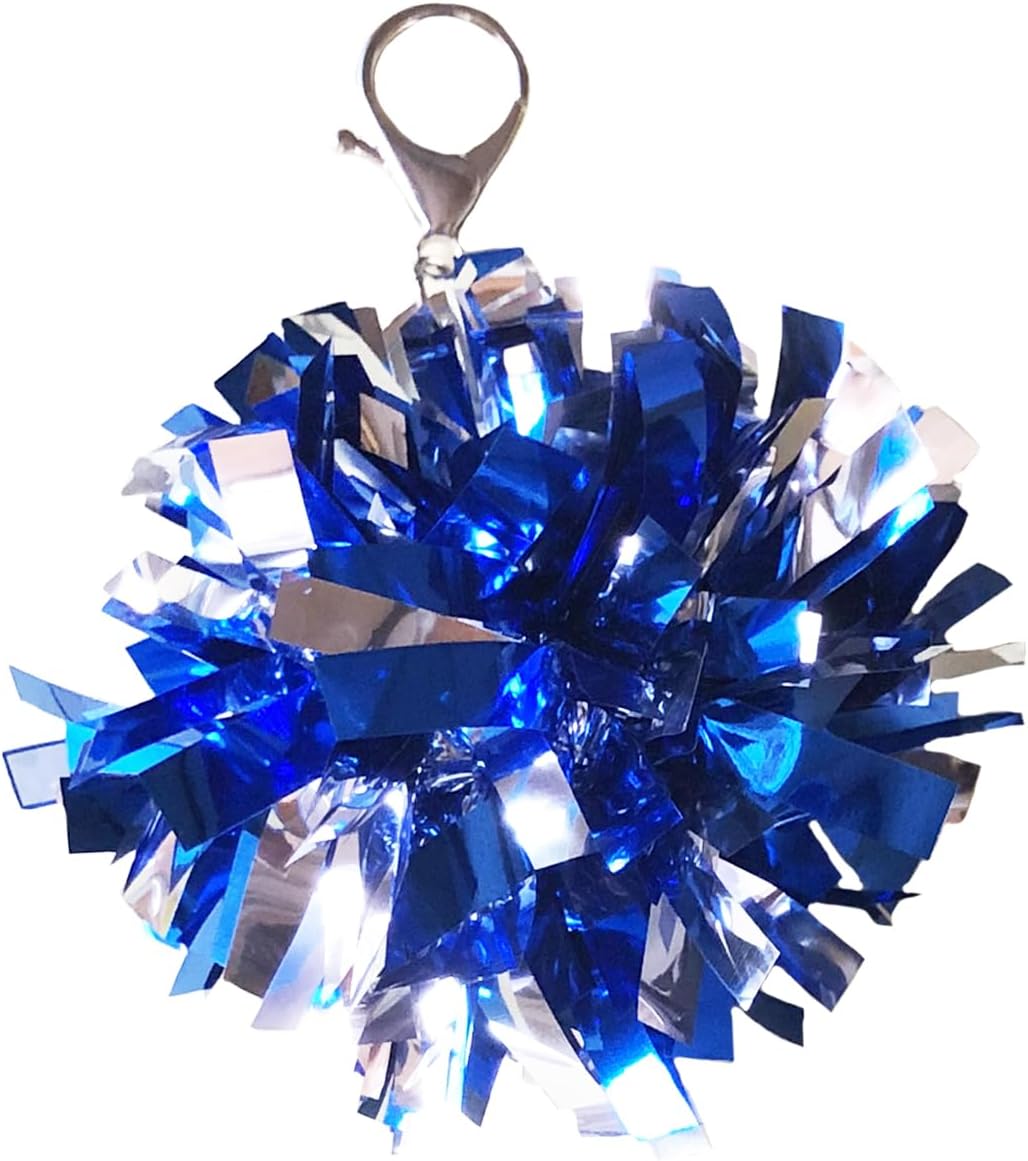 Unpafcxddyig Cheer Pom Pom Keychain Cheerleading Keyring Charm for Women