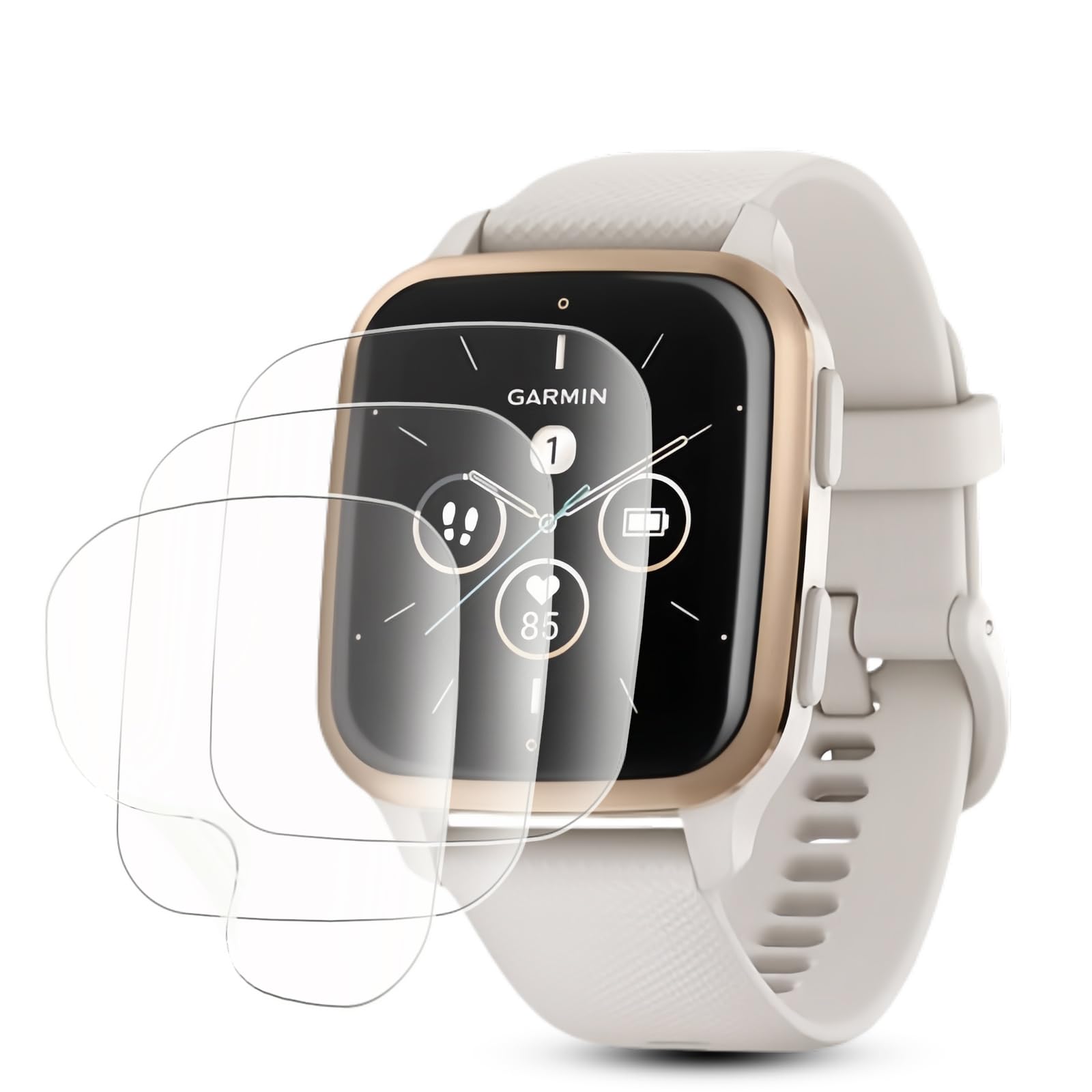 Amazon.co.jp: 【3枚セット】GARMIN(ガーミン) Venu Sq 2/Venu Sq 2 