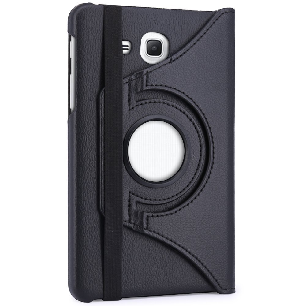 CELZO Rotater Tablet Flip Cover Case for Samsung Galaxy Tab Jmax T285 (J Max) - (Black) (B07DDFM6NW) Amazon Price History, Amazon Price Tracker