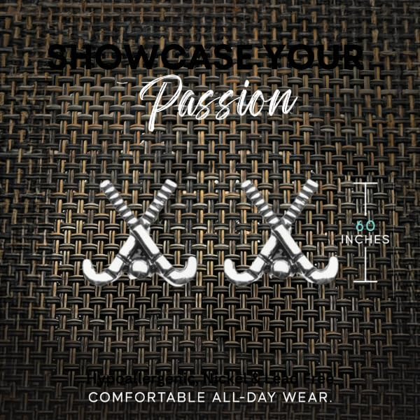 Field Hockey Stud Earrings - Image 6