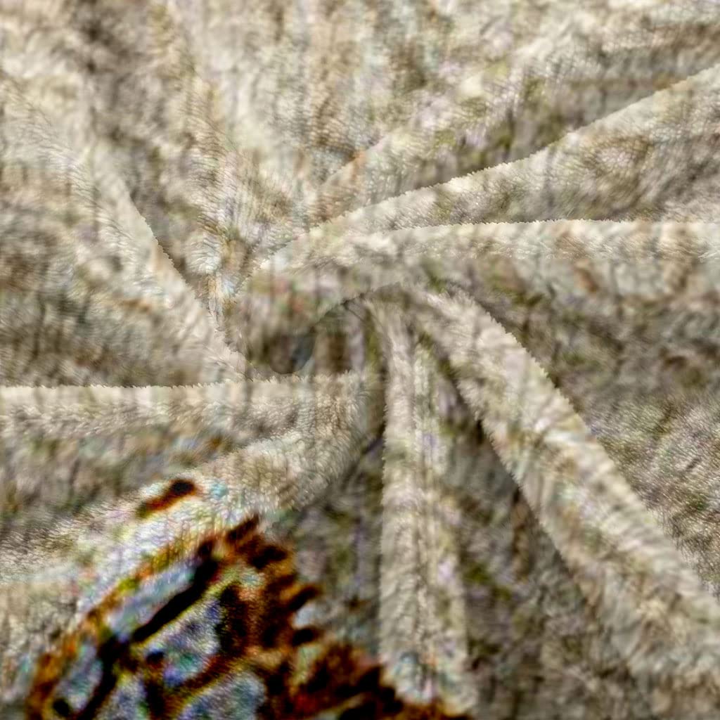 Coperta In Pile Di Pelliccia Sintetica Per Divano E Letto, Pavone Animale Dorato Stampata Coperta Matrimoniale Invernale Di Flanella 180X200Cm Morbida, Calda E Accogliente, Fluffy