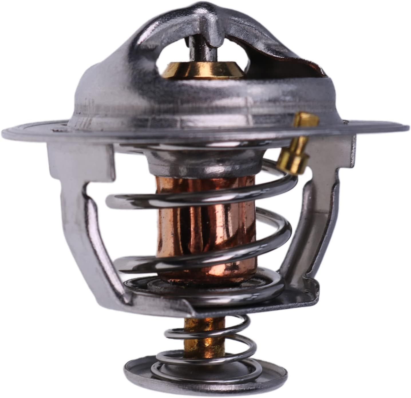 Thermostat 1C011-7301-0 1C011-73010 Compatible with Kubota V3300 V3600 V3800 M-Series KX080-4 KX080-3 SSV75 SVL75 SVL90 SVL95 M8200 M8540HD M8560 M9000 M9540DT