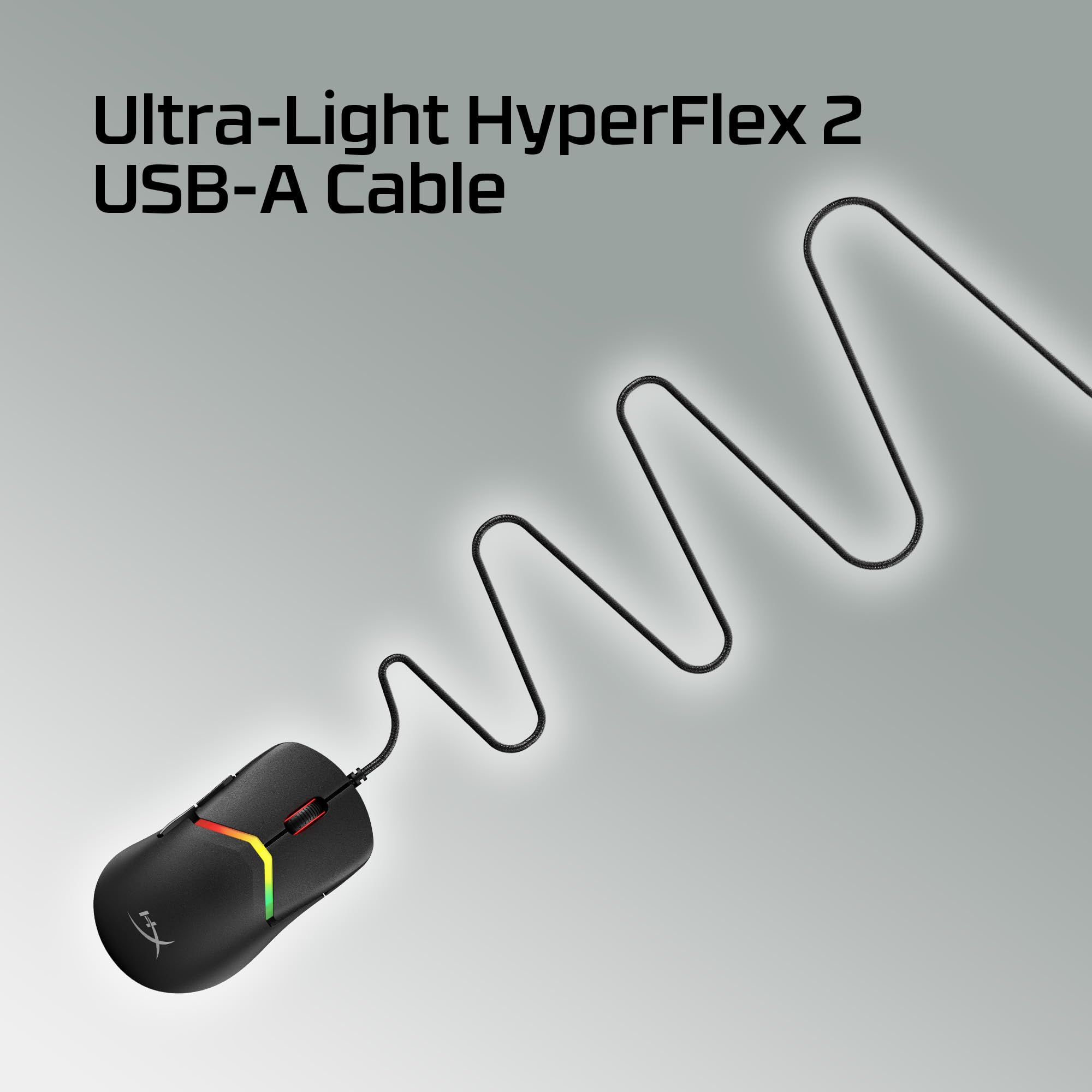 HyperX Pulsefire Saga Gaming Maus – Modulare Gaming-Maus, bis zu 26.000 DPI, 8K Polling Rate, HyperX Optical Switches, RGB-Beleuchtung, Leichtgewicht 69g, kompatibel mit PC, PS5 & Xbox, Schwarz