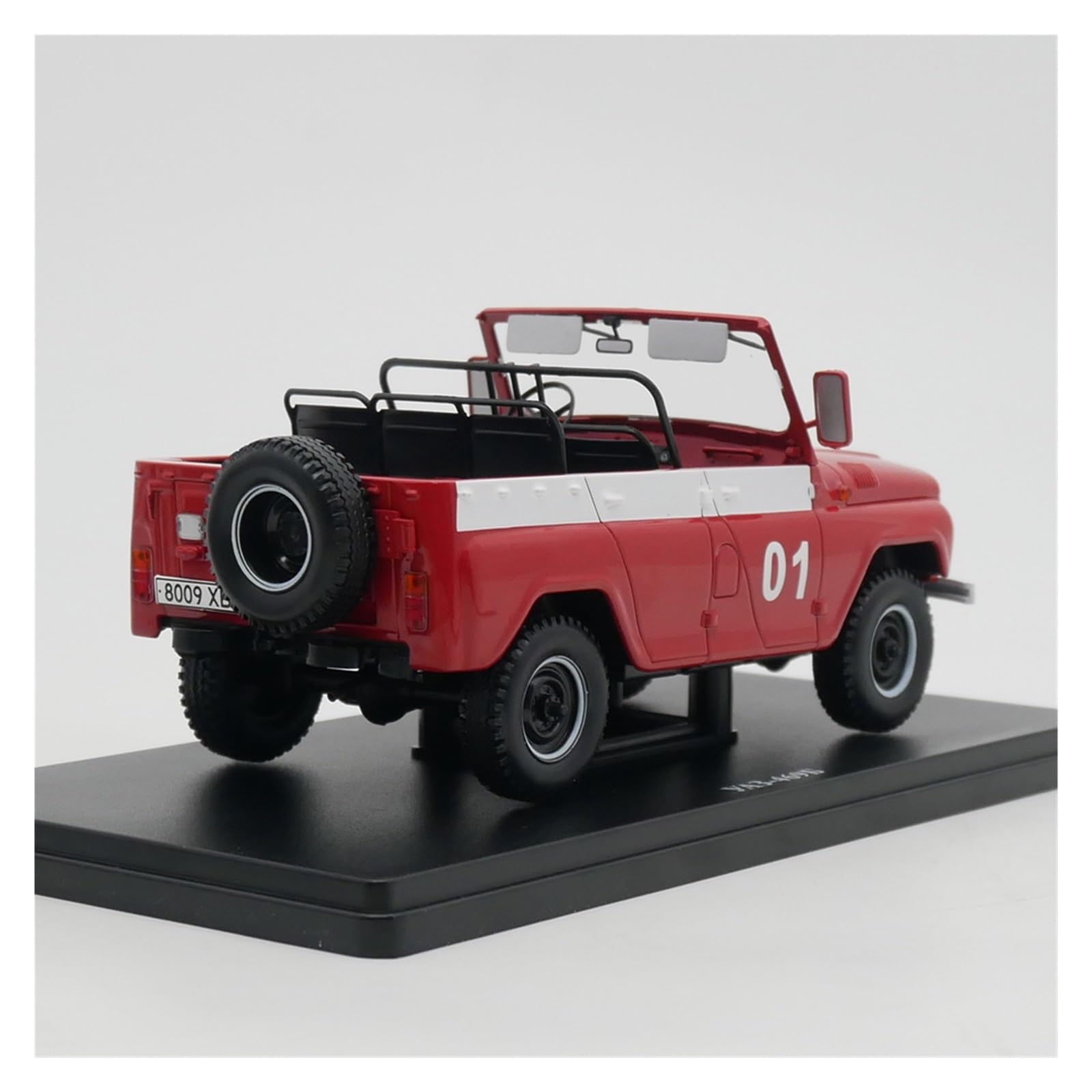 Metallo Scala Replica Rosso 1 24 Per 469B Convertible Off-road Vehicle Modello Di Auto In Lega Giocattolo In Metallo Da Collezione Per Adulti Hobby Veicoli Giochi Set