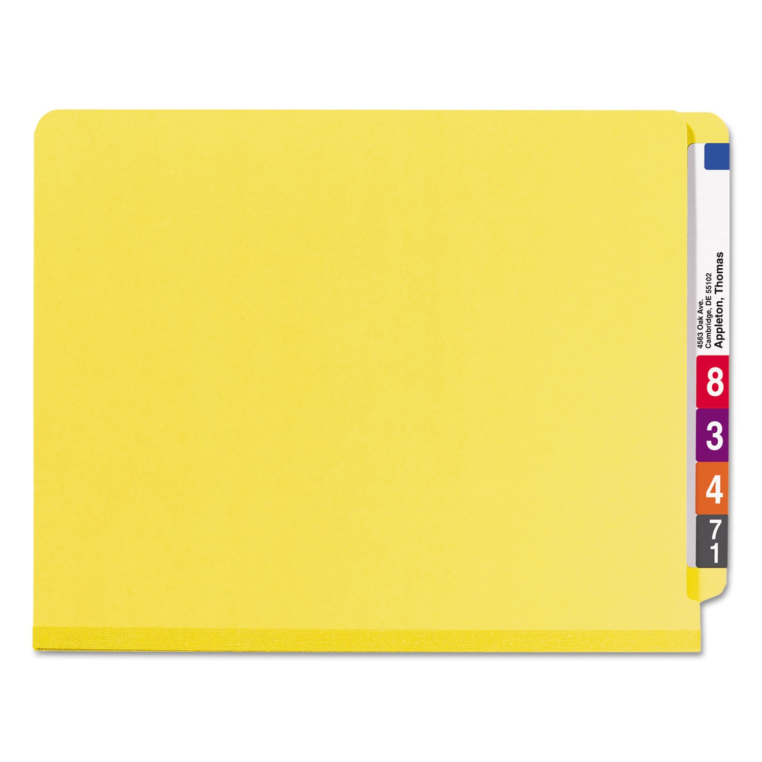 Smead 26789 - Cartellina portadocumenti 100% riciclata, con chiusura Safeshield e 2 divisori, estensione 5,1 cm, formato lettera, 10 pezzi per scatola (26789)