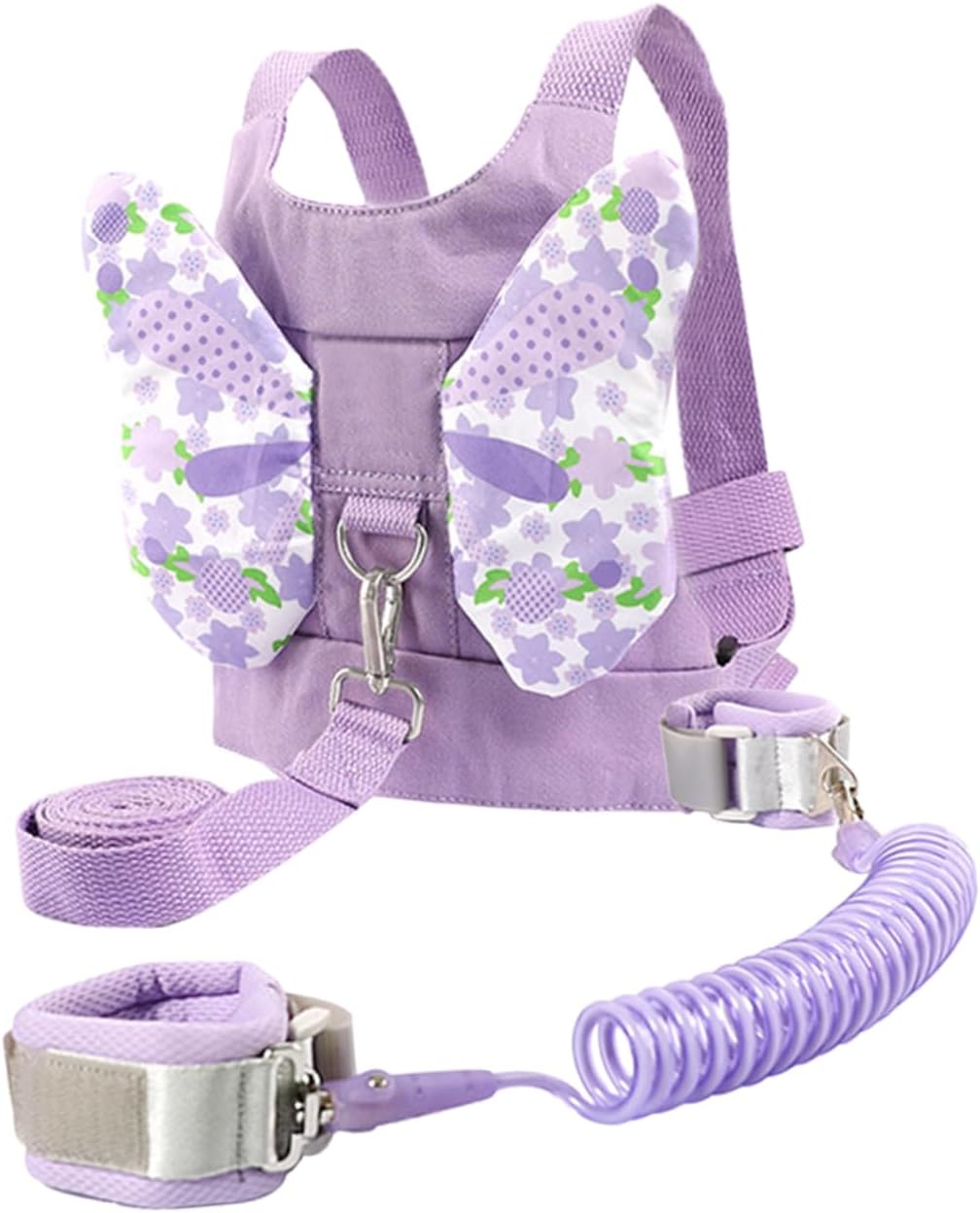 Garneck 1Set Butterfly Leash with Lost Wrist Link Adorable Cartoon Design Safety Harness for Outings at Parks Malls and Crowded Places Walking Harness with Rotating