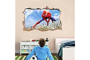 LSXYJ Spiderman Wall Stickers for Boys Kids Room Decor - A Must-Have...