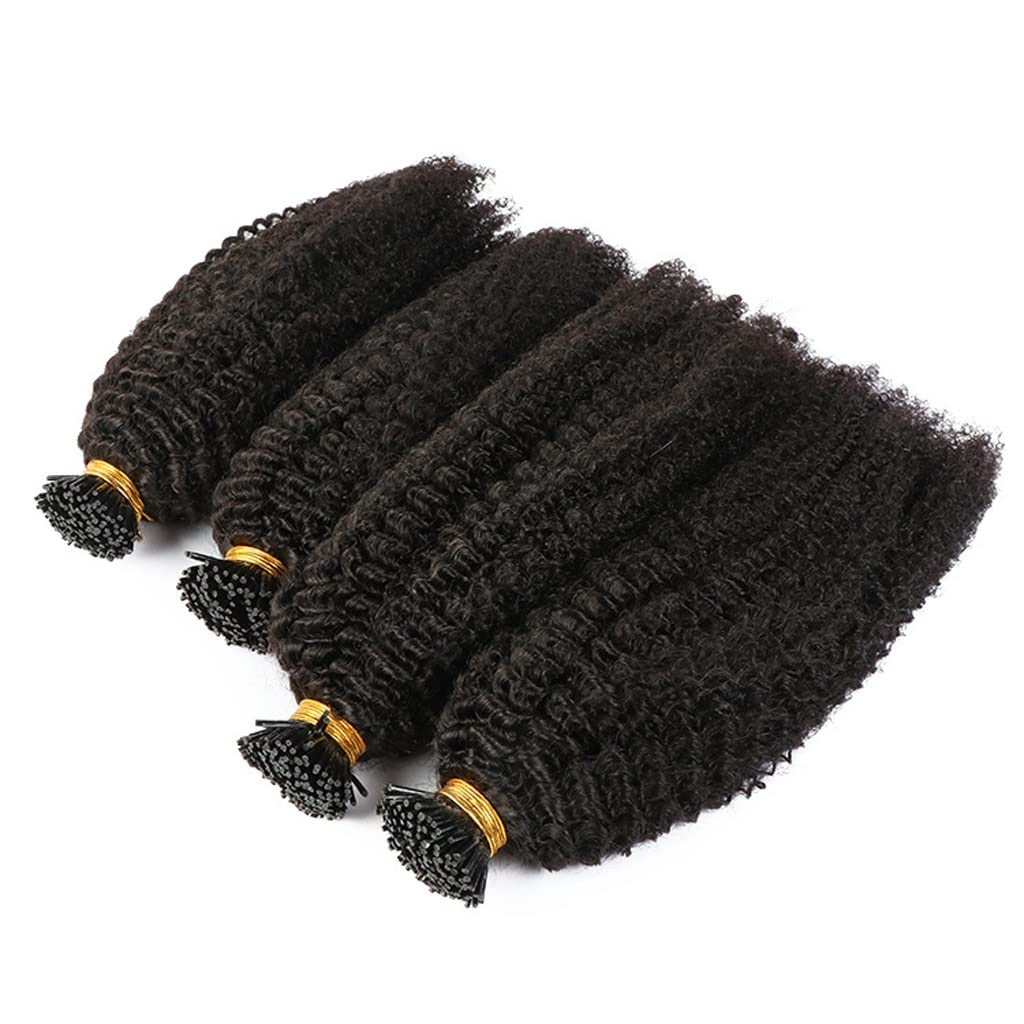 Extension I-tip cheveux humains Deep Wave 28 pouces idéale pour l'été